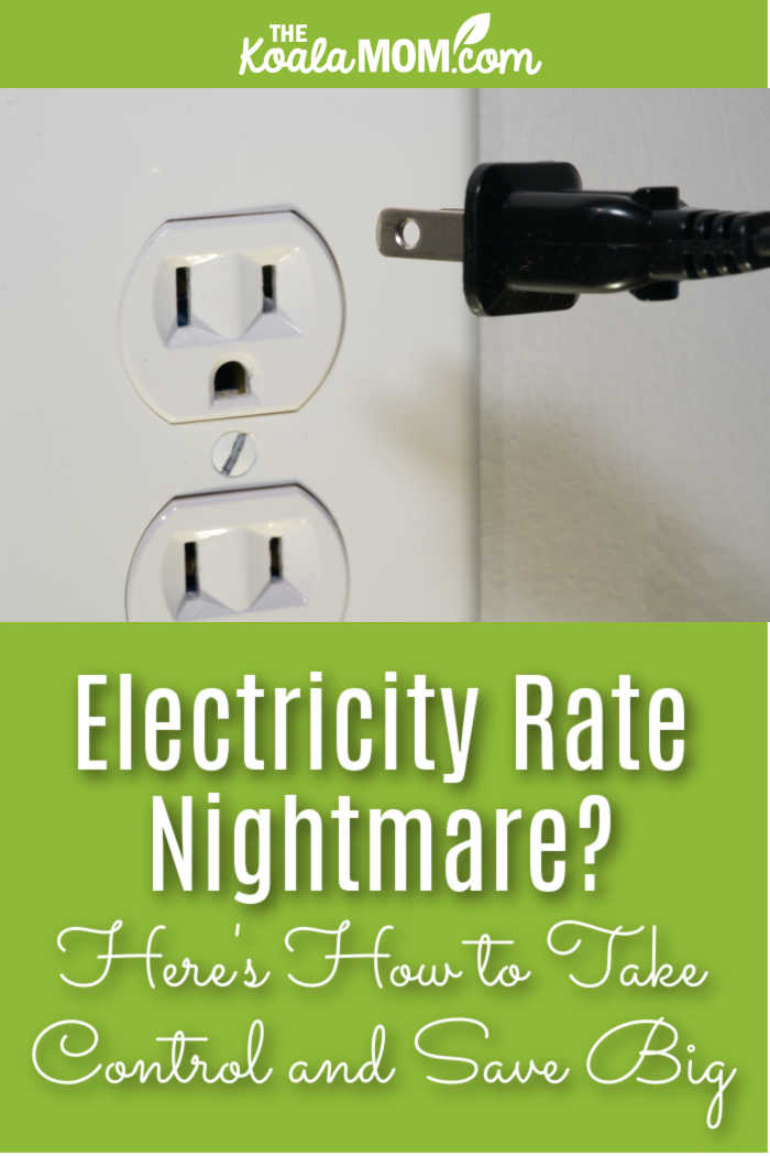 Electricity Rate Nightmare? Here's How to Take Control and Save Big. Photo of black cord plugging into wall by Clint Patterson on Unsplash