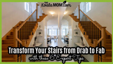 Transform Your Stairs from Drab to Fab with these 6 Expert Tips. Photo of wooden stairs curving up by Laro Photography on Unsplash.