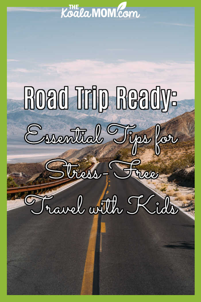 Road Trip Ready: Essential Tips for Stress-Free Travel with Kids. Photo of empty grey road heading towards mountains by Ricky Esquivel via Pexels.
