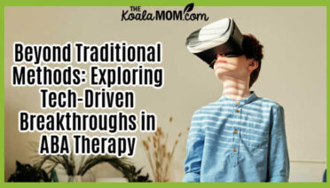Beyond Traditional Methods: Exploring Tech-Driven Breakthroughs in ABA Therapy. Photo of boy wearing a VR headset by Julia M Cameron via Pexels.