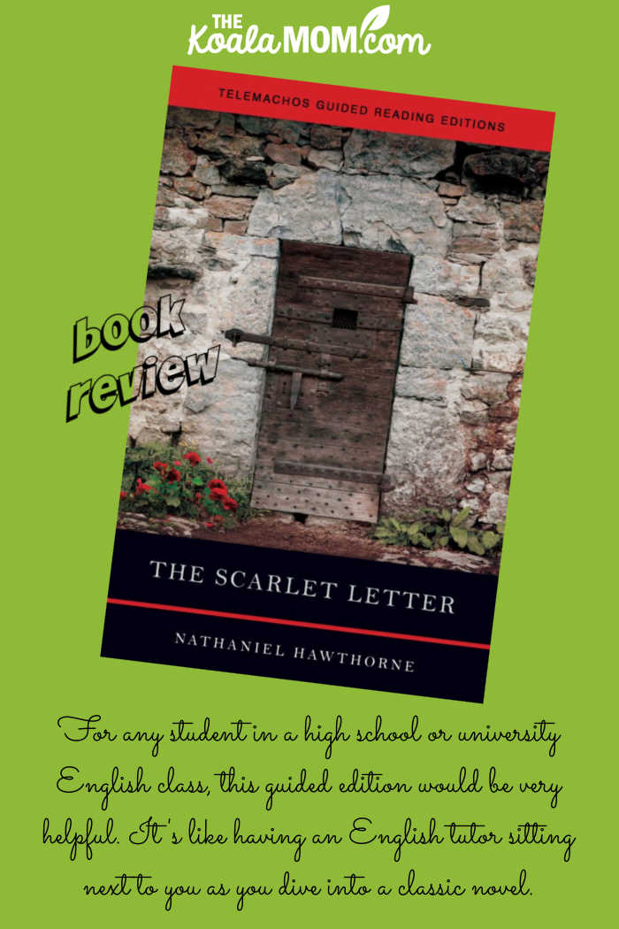 "For any student in a high school or university English class, this guided edition would be very helpful. It's like having an English tutor sitting next to you as you dive into a classic novel." ~ book review of The Scarlet Letter, Telemachos Guided Reading Edition
