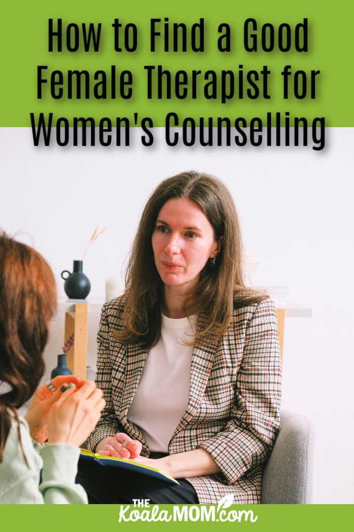 How to Find a Good Female Therapist for Women's Counselling. Photo of female therapist listening to a woman by SHVETS production via Pexels.
