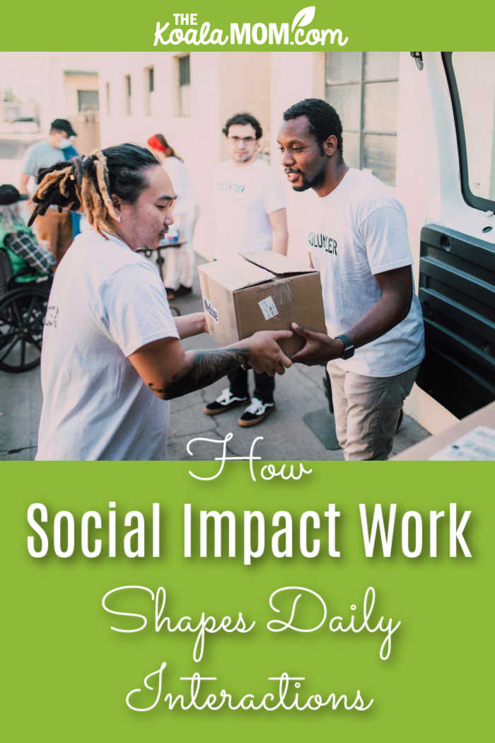 How Social Impact Work Shapes Daily Interactions. Photo of men moving boxes of food by RDNE Stock project via Pexels.